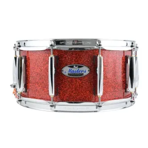 Pearl 14"x6.5" Masters Complete Snare Drum - Vermillion Sparkle