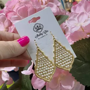 Pearl Girl Earrings - Gold
