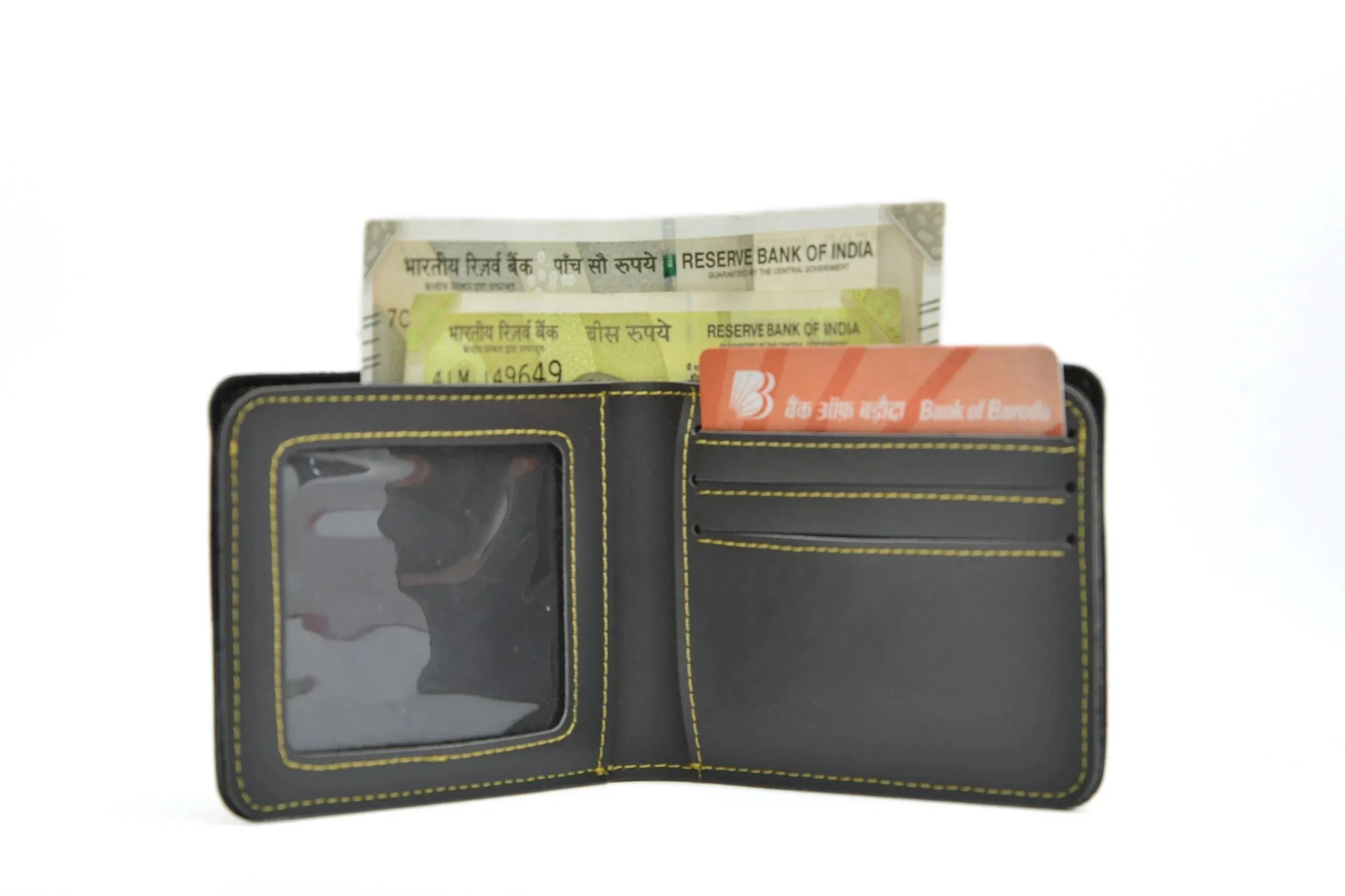 Personalized Couple's Combo : Chained Sling Bag ( Product 1 )& Men's Wallet (Product 2)- Grey
