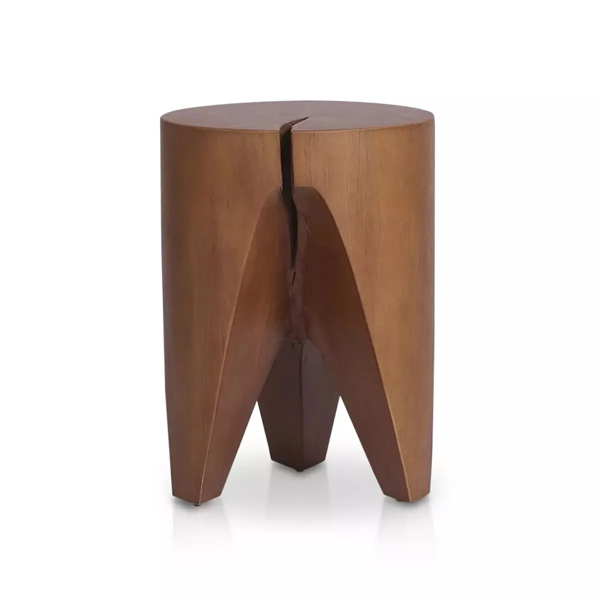 Petros Outdoor End Table - Natural Teak