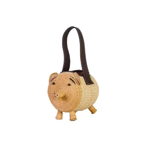 Pig Straw Bag