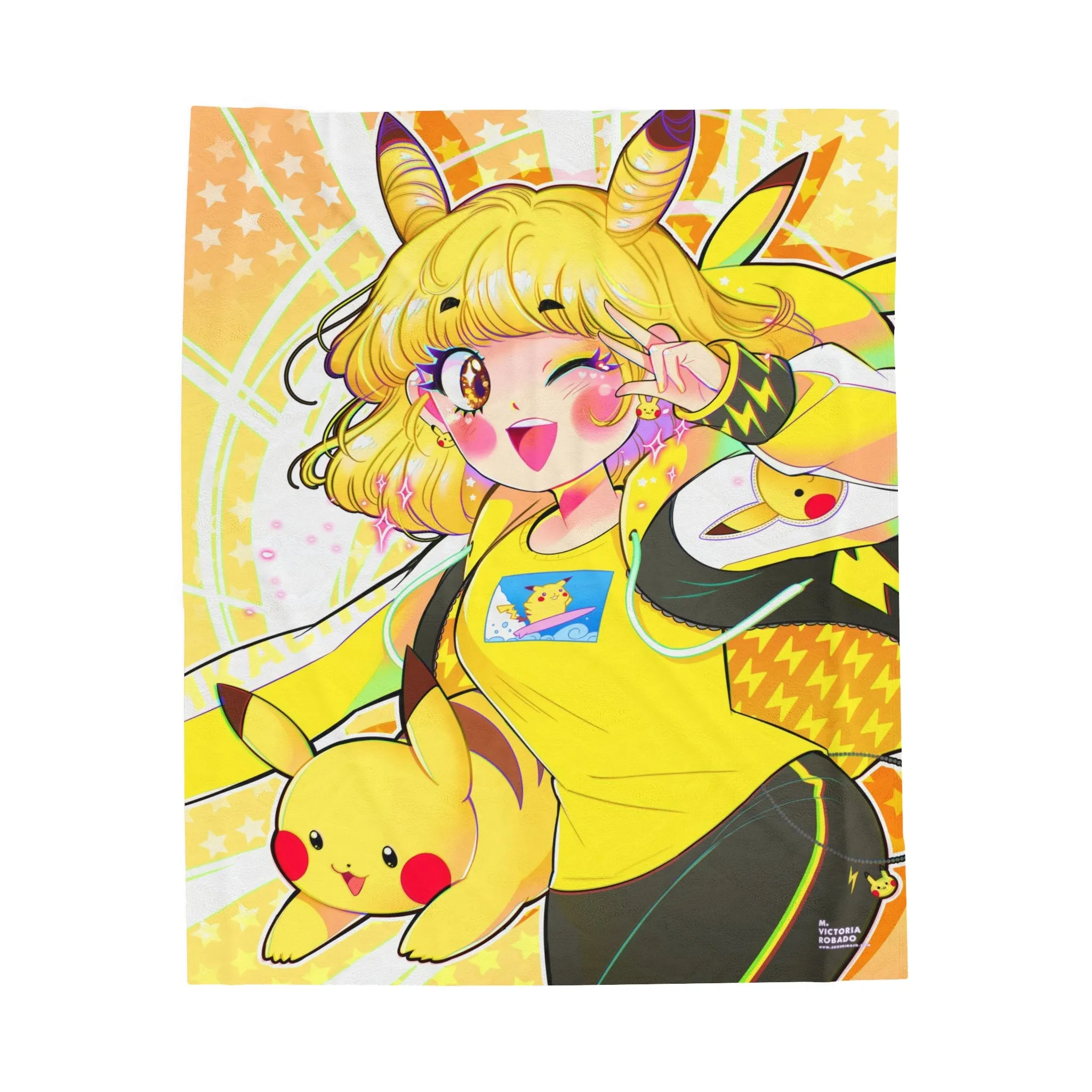 Pika Pika Cutie Small 30"x40" Blanket