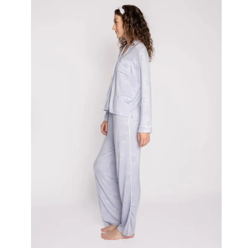 PJ Salvage Twinkle Star PJ Set - Blue Mist