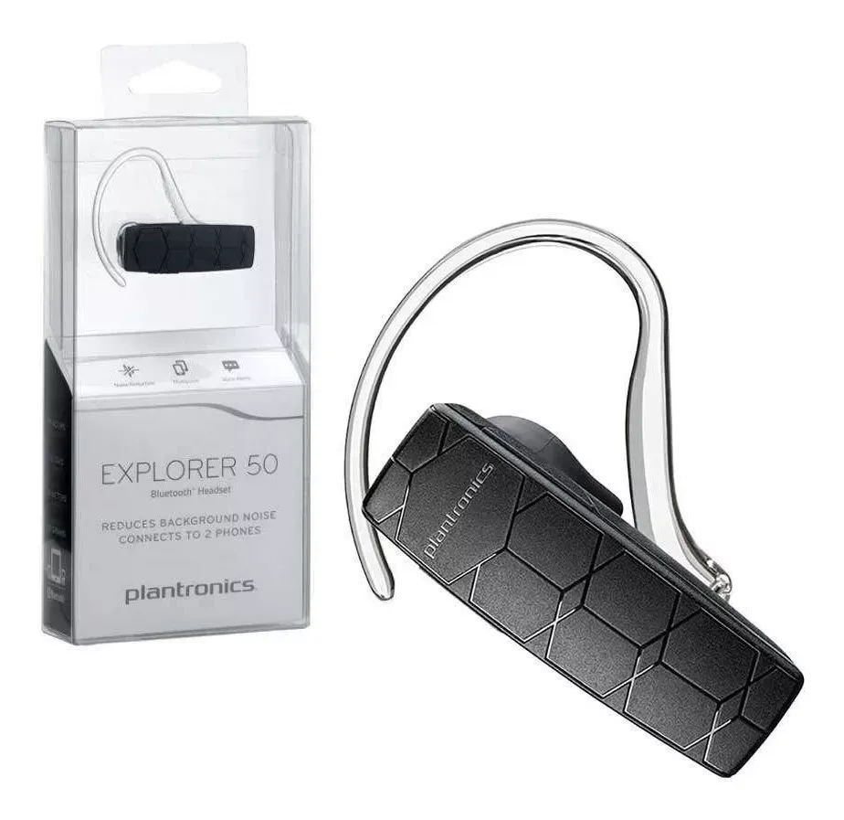 Plantronics 202340 01 Man.Libres Explorer 50,Blueth,Inalámbrico, Usb, Negro