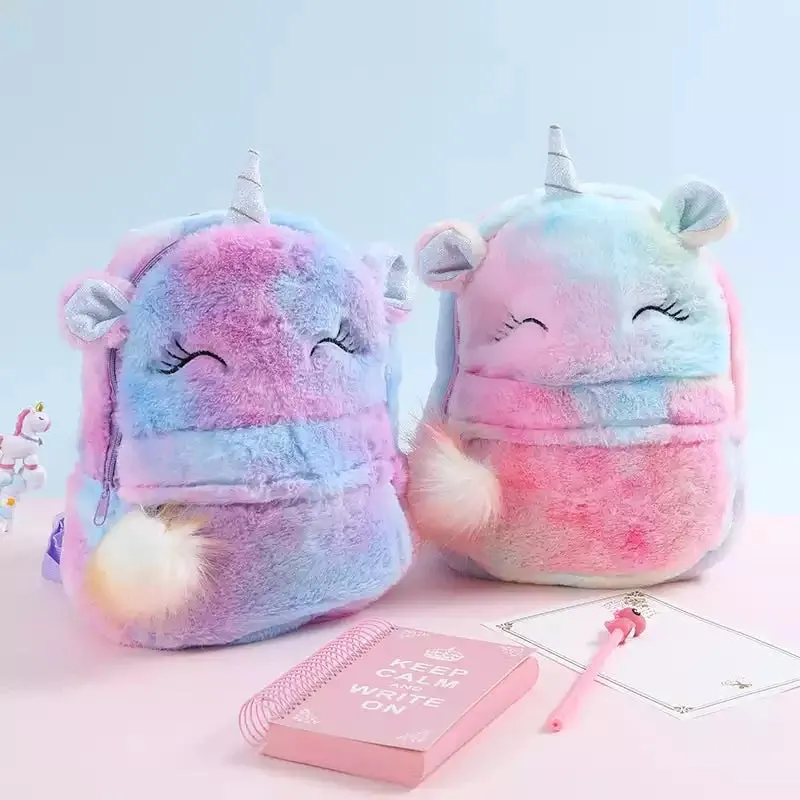 Plush Unicorn Back Pack