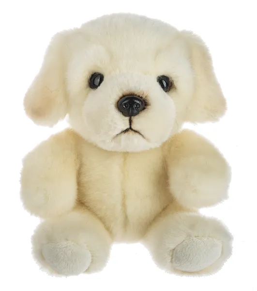 Plush Yellow Lab Puppy 7"