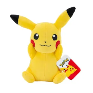 Pokemon Pikachu Holding Cheeks Plush Toy