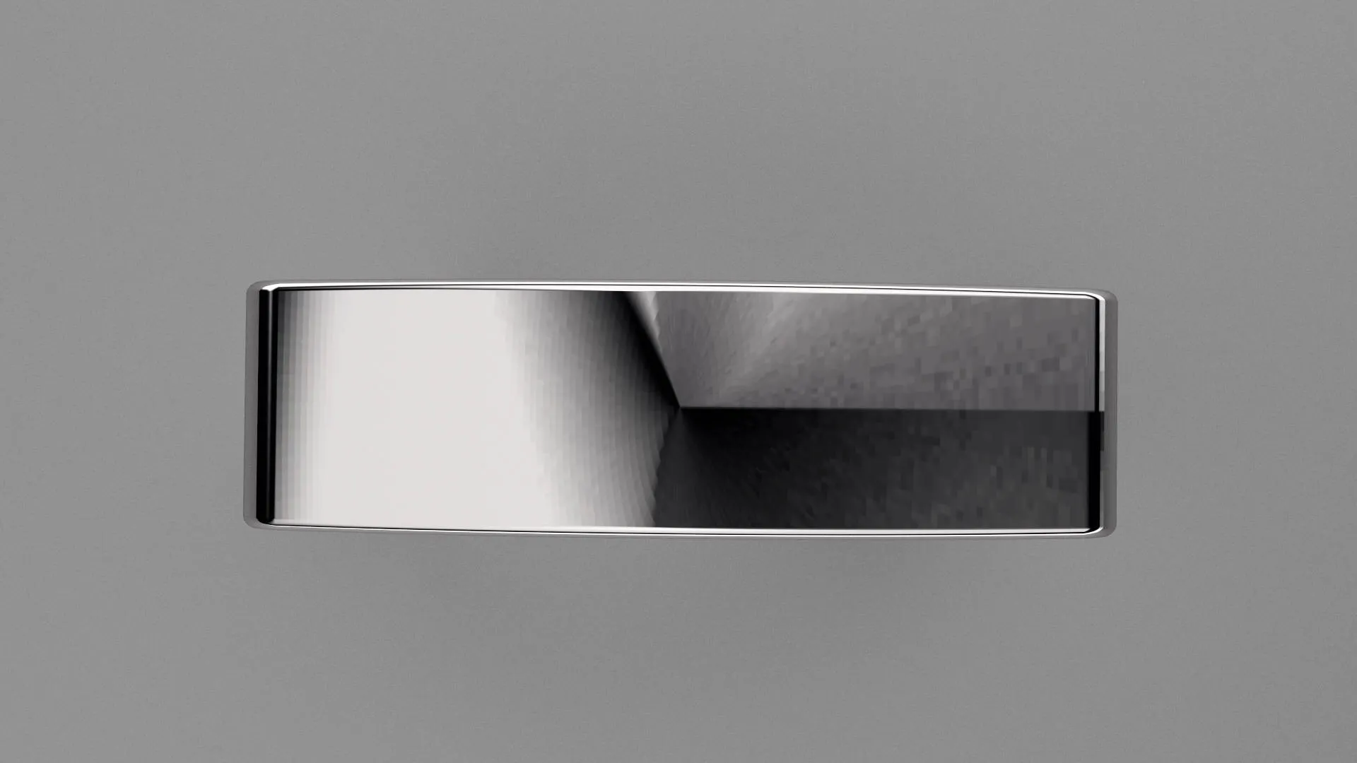 Polished Sterling Silver 6mm Euro Square Wedding Band