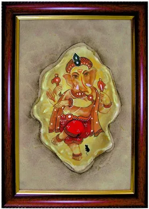 Poojan Ganpati - Hand Painting