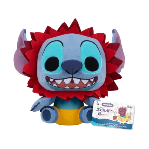 Pop Plush - Stitch As Simba - Stitch In Costume The Lion King