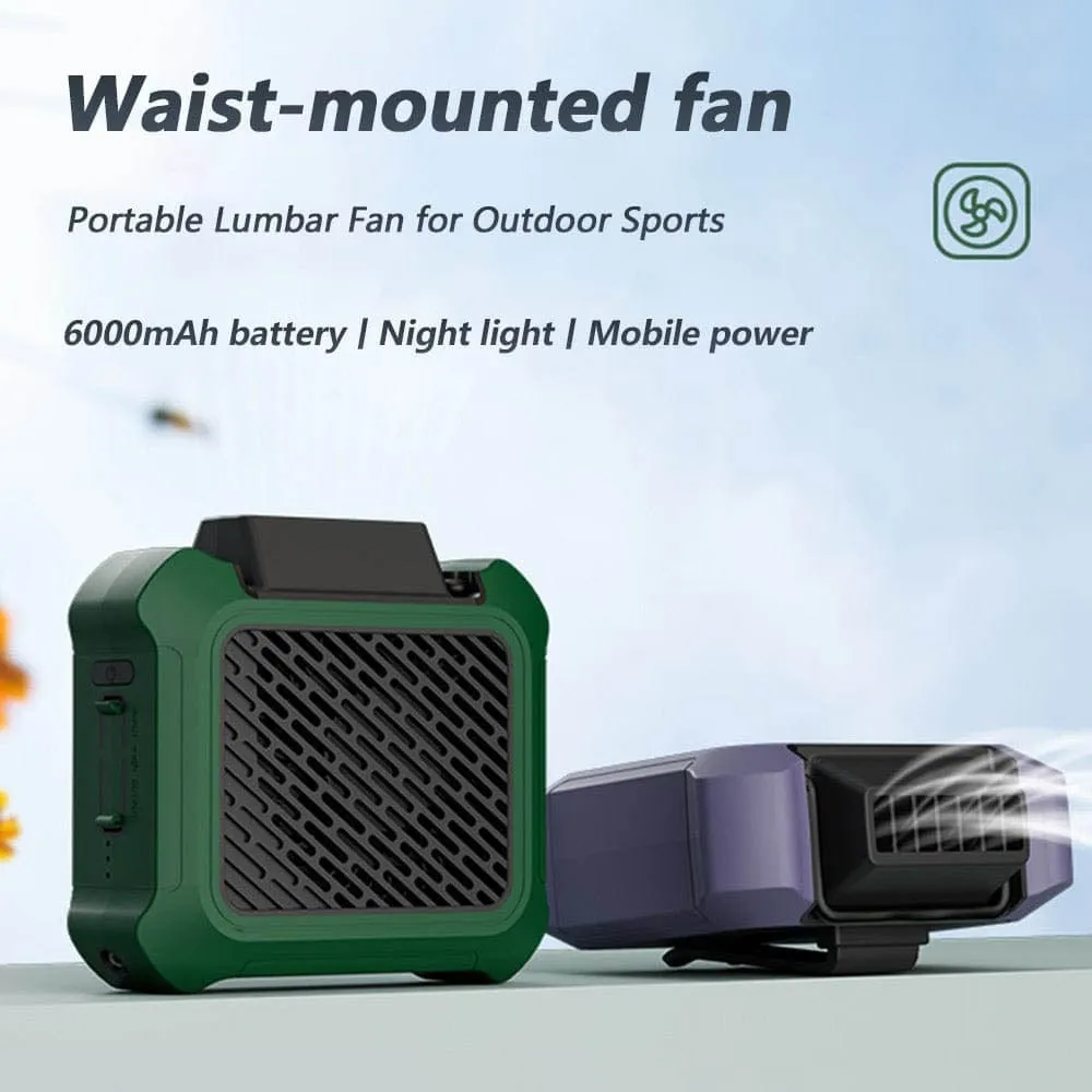 Portable Hanging Waist Fan