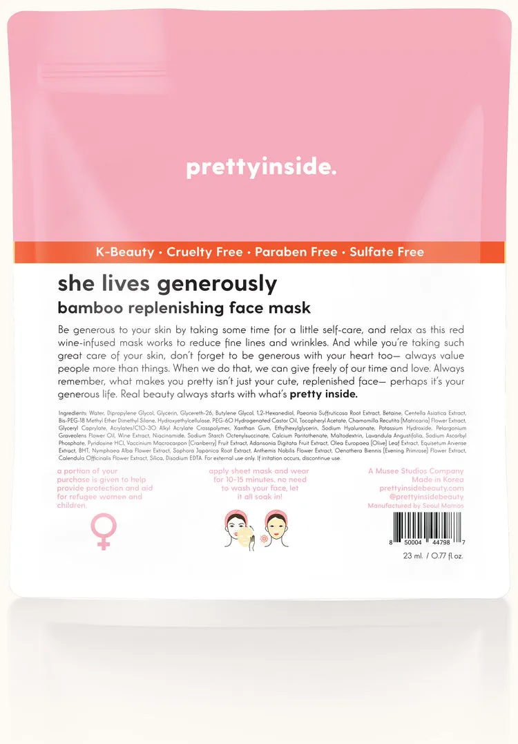 PRETTY INSIDE FACE MASK