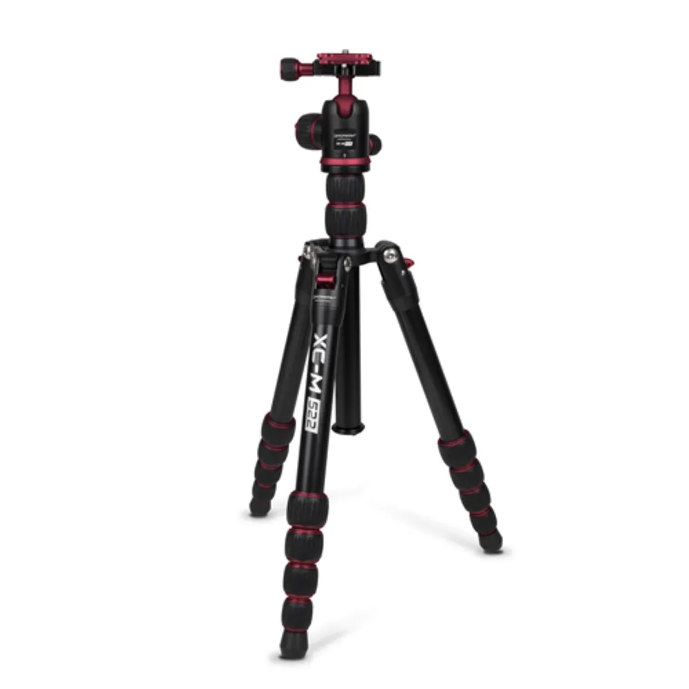 Promaster XC-M 522K Professional Tripod Kit with Head | Red