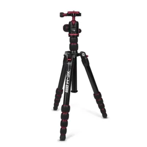 Promaster XC-M 522K Professional Tripod Kit with Head | Red