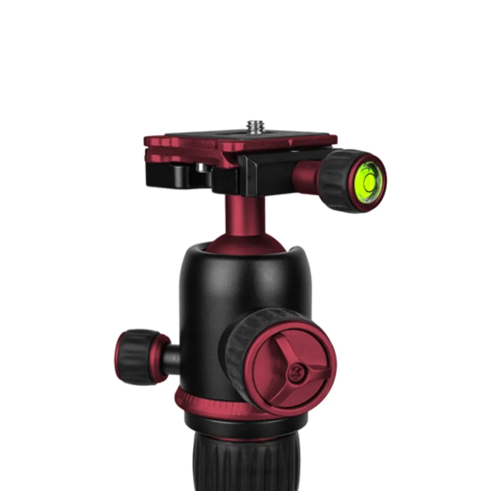 Promaster XC-M 525K Professional Tripod Kit with Head | Red