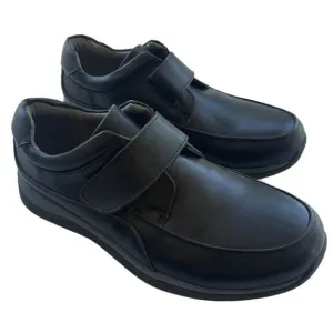 Propet Parker Black Leather Casual Comfort Shoes Mens Size 10  Strap MCA033L