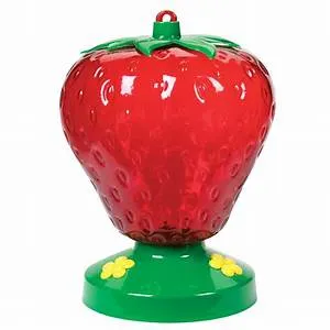 PS850055D Bird Feeder-Hummingbird Strawberry 40oz