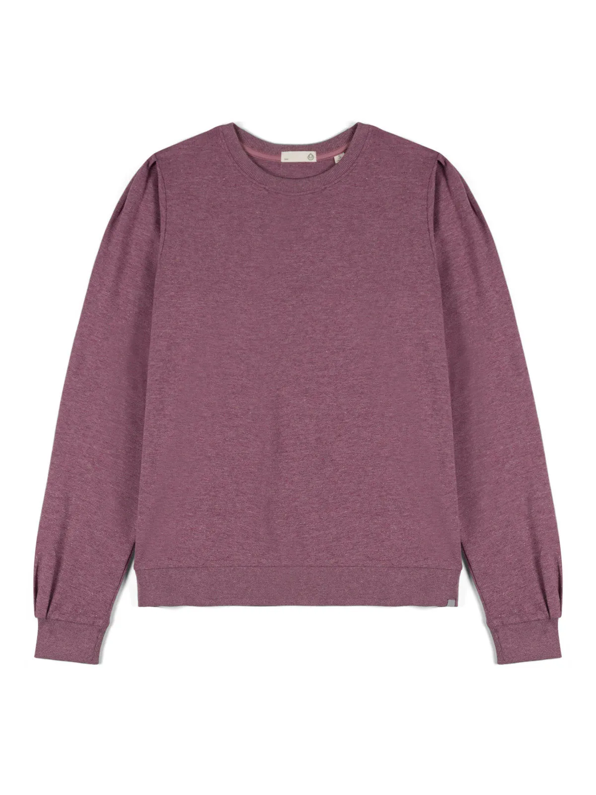 Puff Sleeve Sparkle Sweatshirt