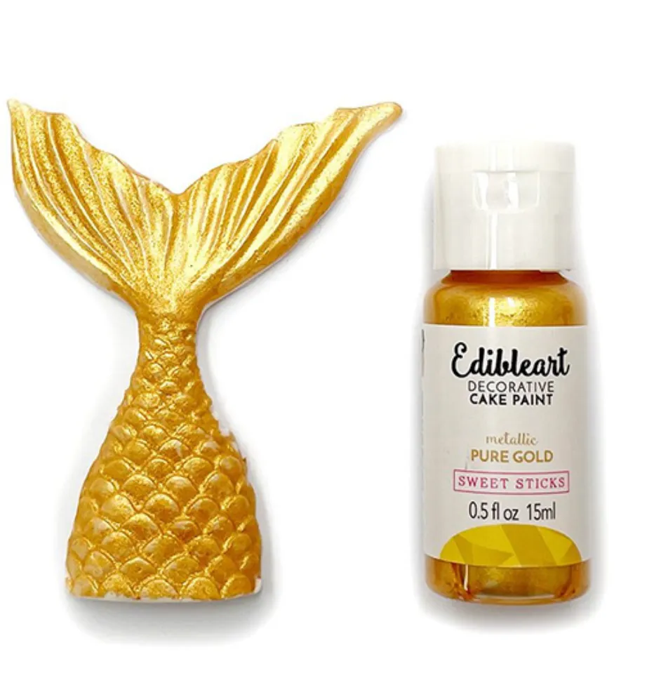 Pure Gold 15mL - Edible Art Decorative Paint