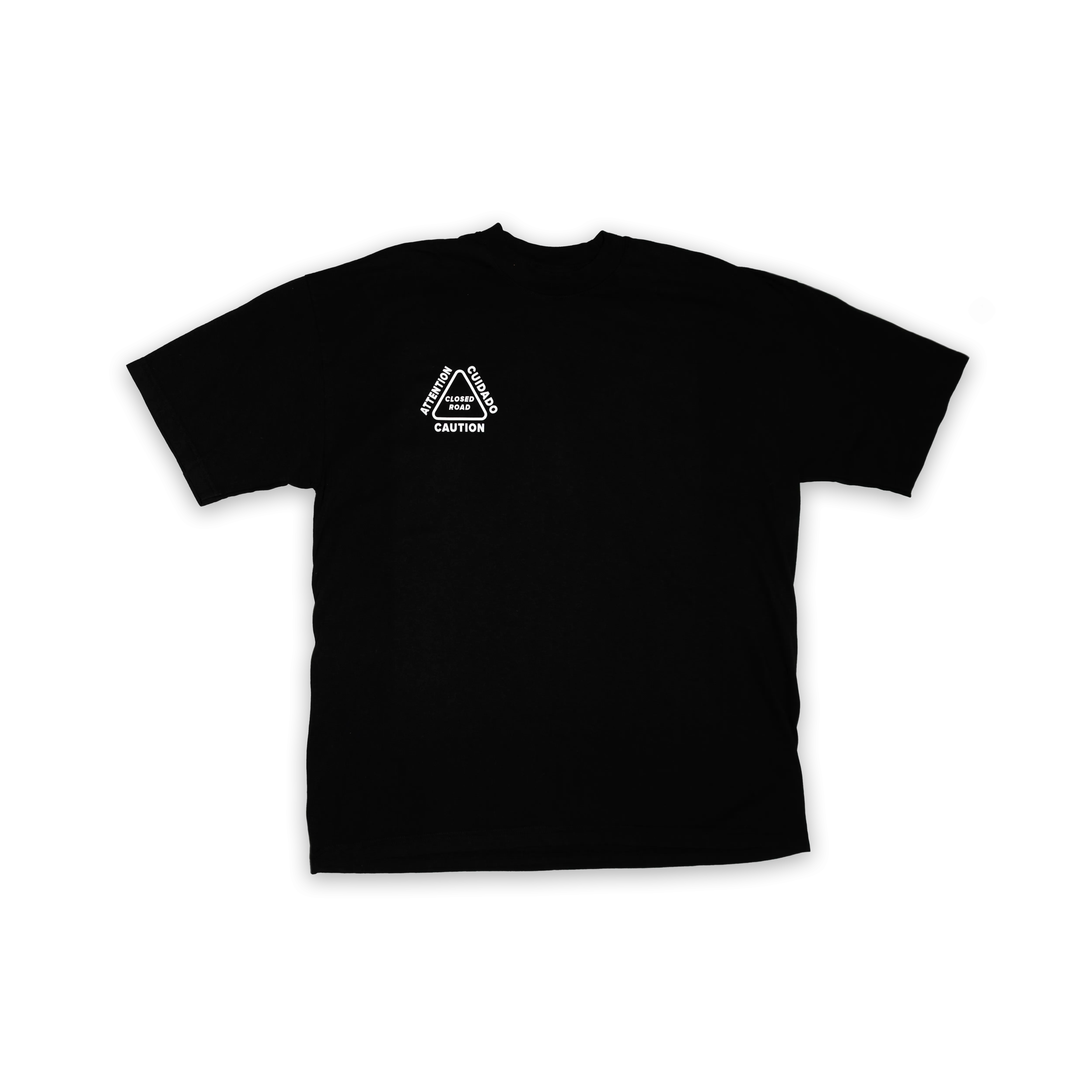"Careful" Black Tee