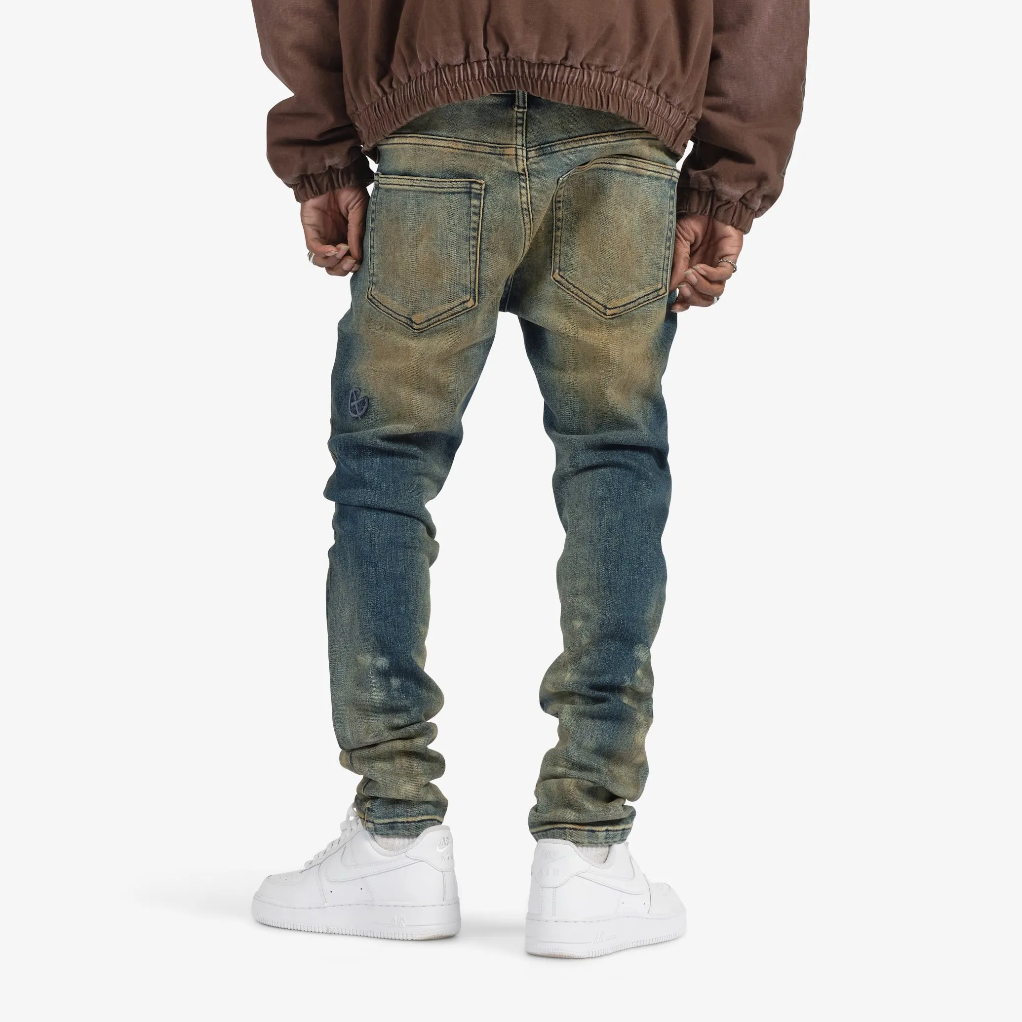 "Maddox" Denim (rugged earth)