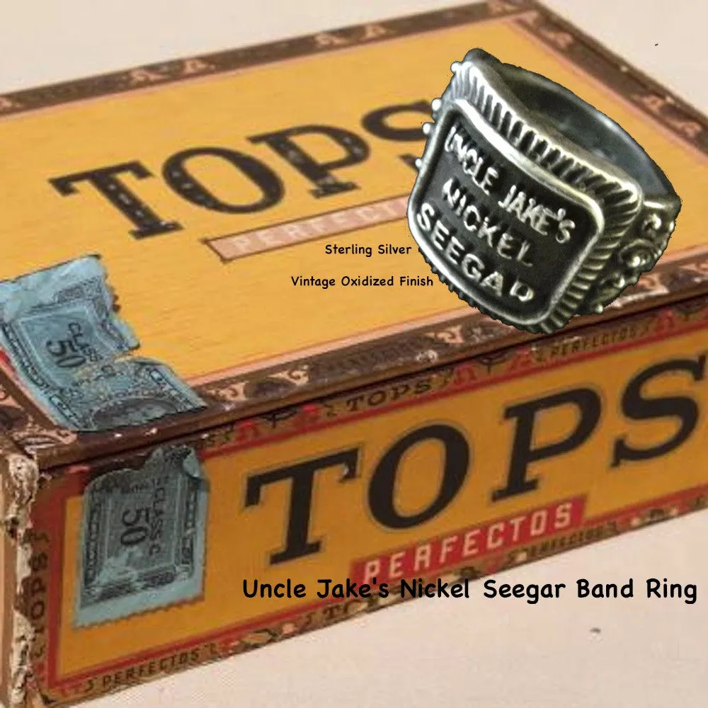 "Uncle Jake's  Nickel Seegar" Ring