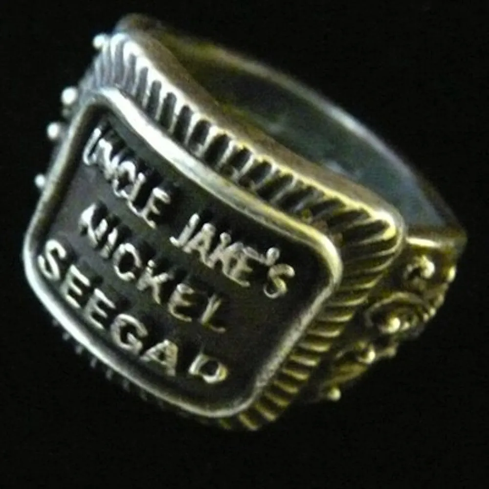 "Uncle Jake's  Nickel Seegar" Ring
