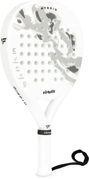 Racheta de Padel VirtuFit Hybrid Padel Racket- Negru- Gri