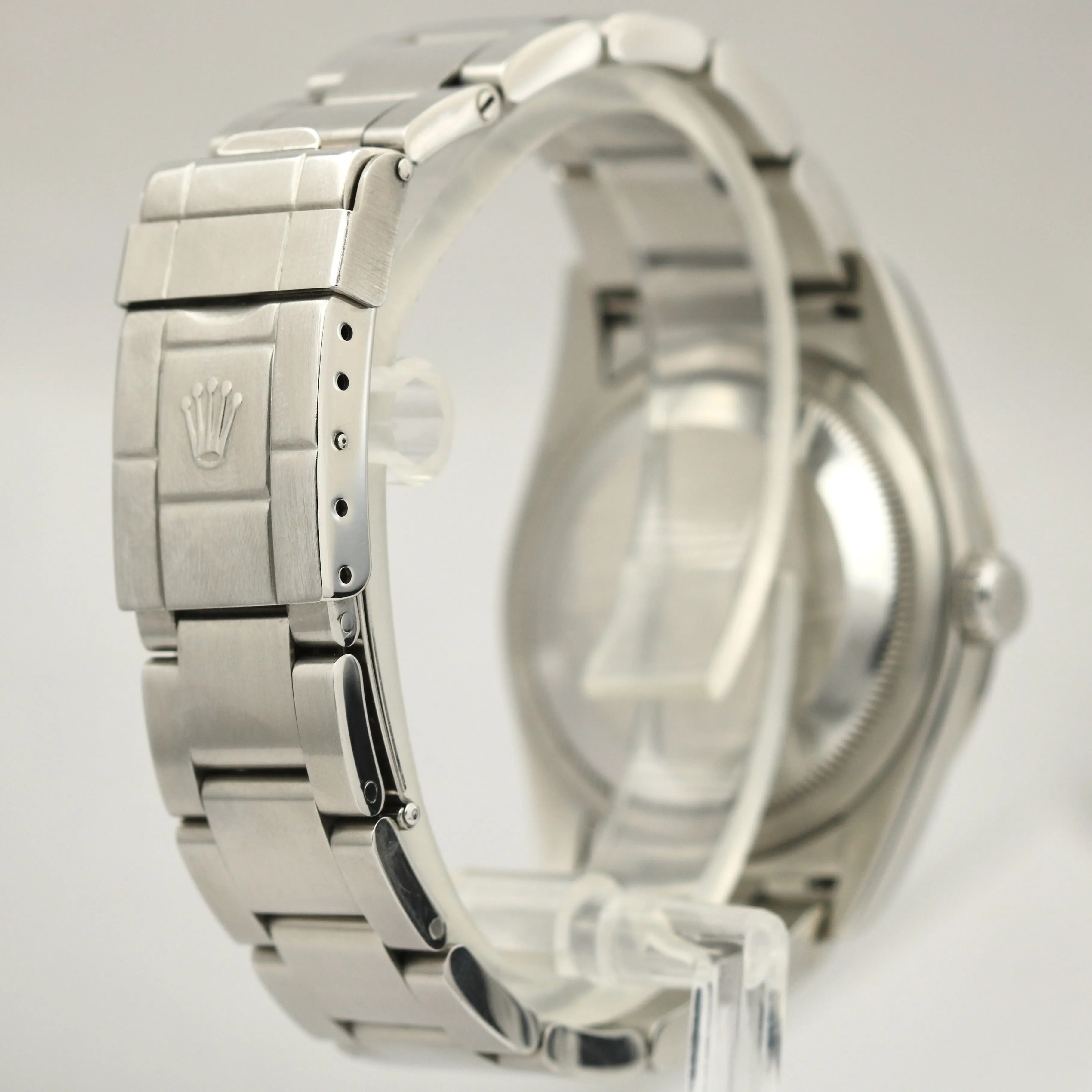 REHAUT Rolex Explorer I Stainless Steel Black Dial 36mm Oyster 114270 Watch