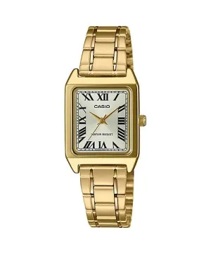 Reloj casual correa de Acero inoxidable LTP-V007G-9B