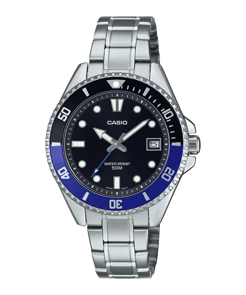 Reloj casual correa de Acero inoxidable MDV-10D-1A2V