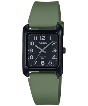 Reloj casual correa de resina MTP-B175-3BV