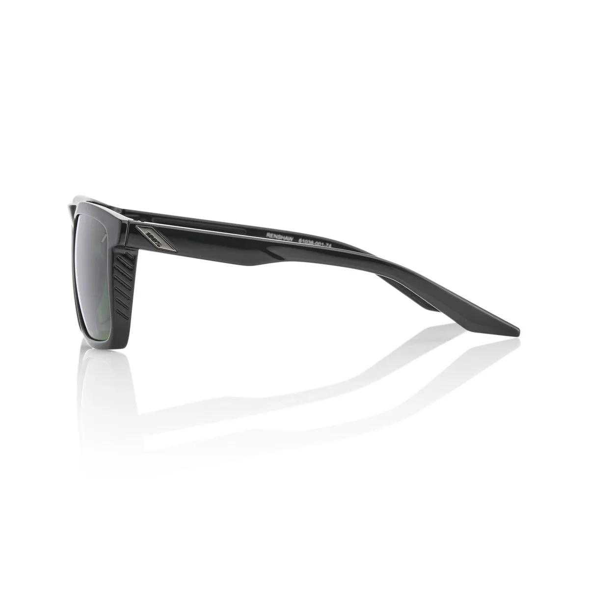 RENSHAW - Gloss Black - Grey Green Lens - OS