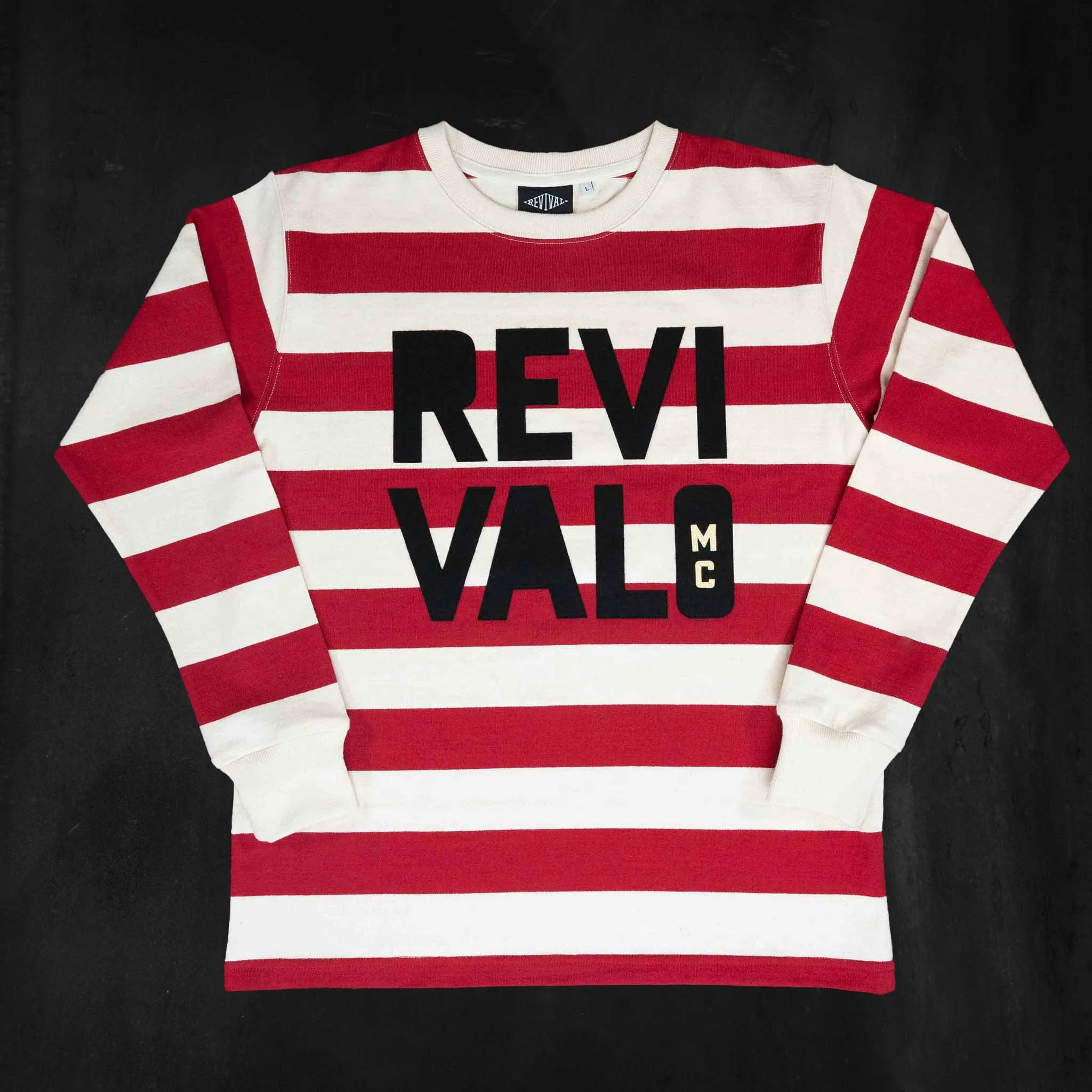 Revival MC Rugby Shirt - Red