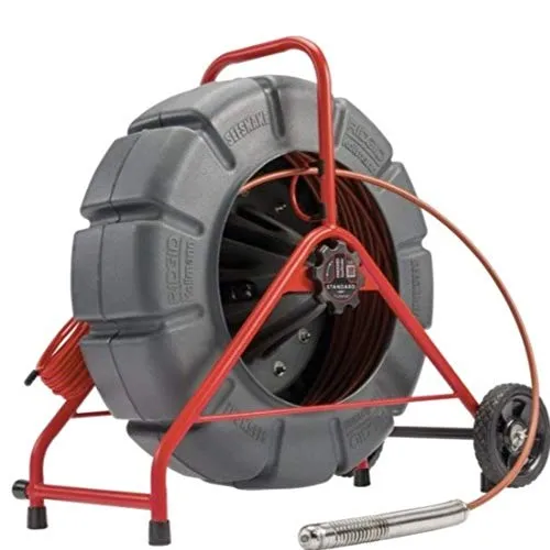 RIDGID 63588 325' Standard SeeSnake TruSense Sewer Camera Reel, Sewer Inspection