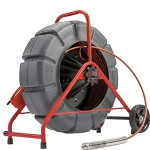 RIDGID 63588 325' Standard SeeSnake TruSense Sewer Camera Reel, Sewer Inspection