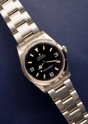 Rolex Explorer i 114270 w/Service Card - 2001