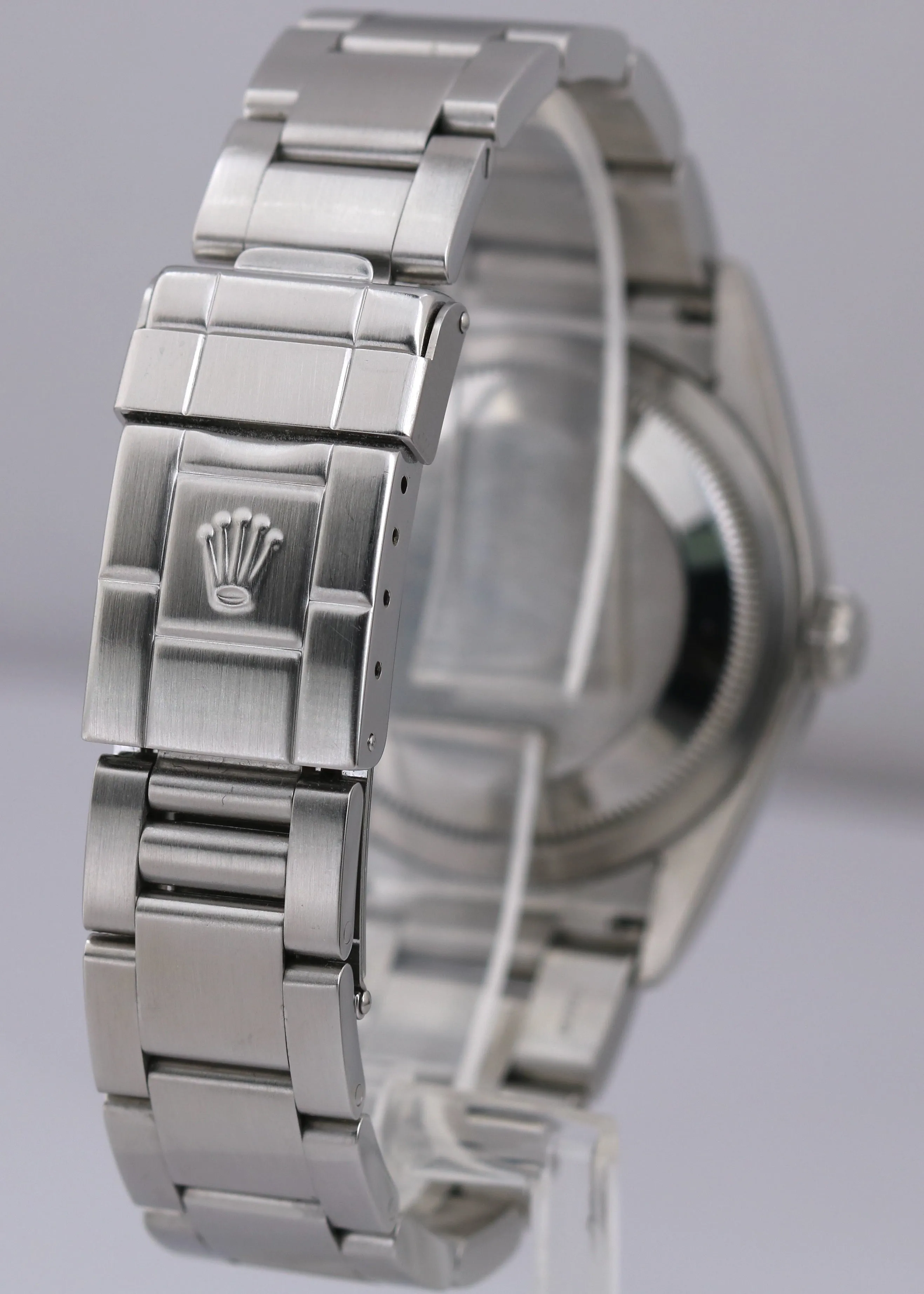 Rolex Explorer I Black 36mm 3-6-9 Stainless Steel Oyster Watch 114270