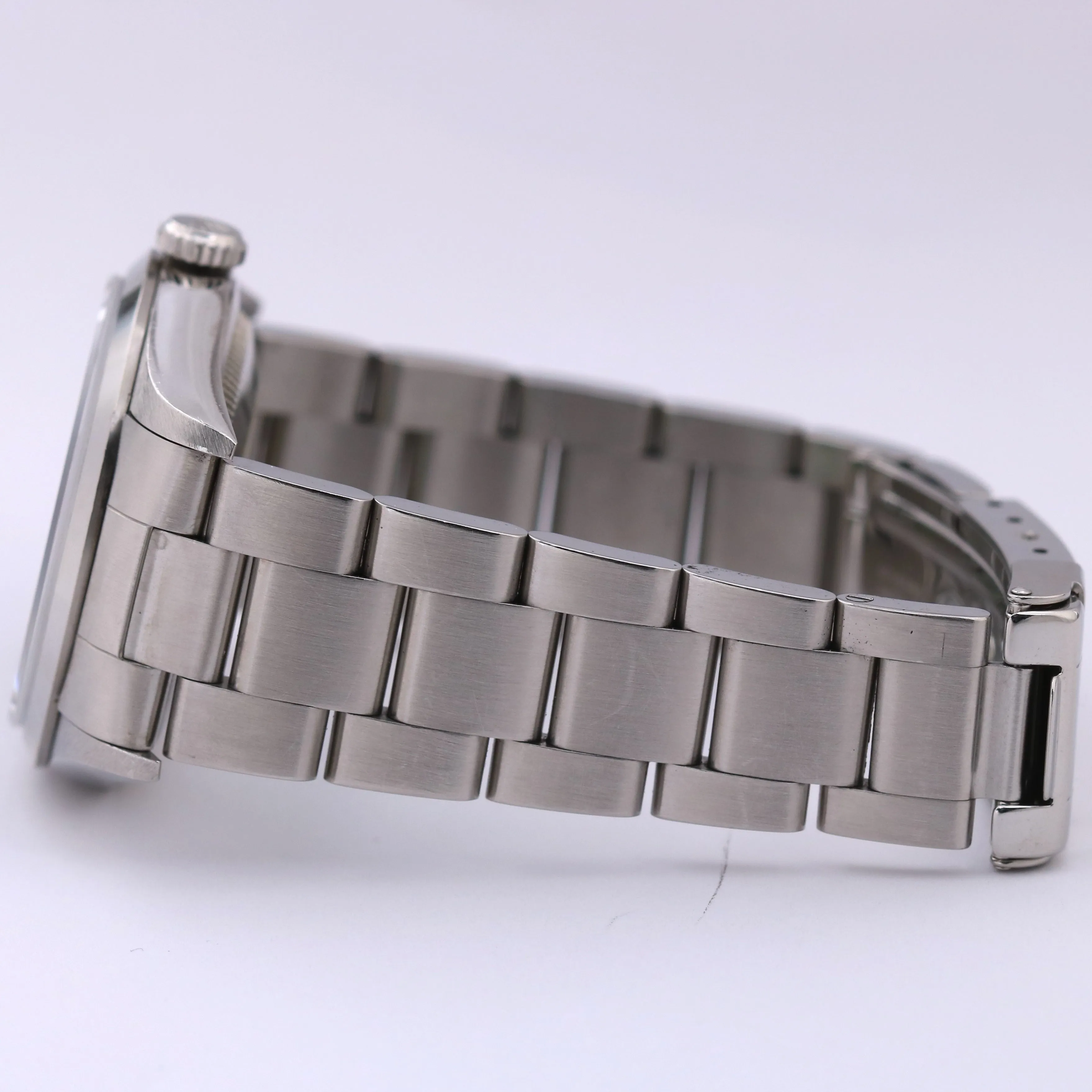 Rolex Explorer I Black SWISS ONLY 36mm Oyster Stainless Steel 14270 Watch