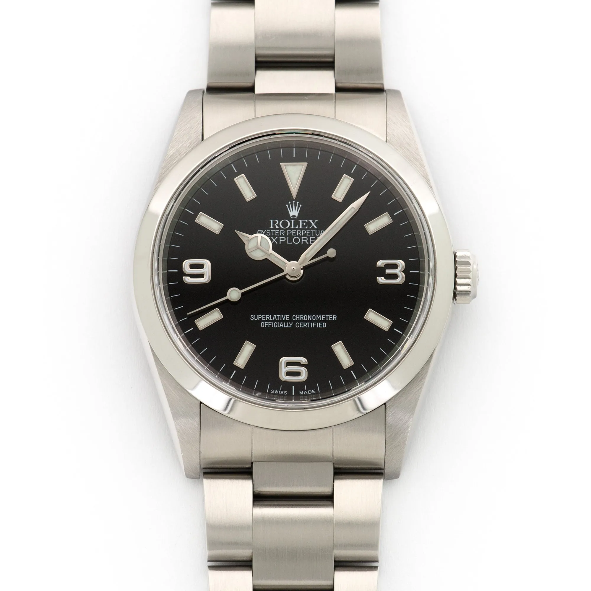Rolex Explorer I Watch Ref. 14270 with Original Papers