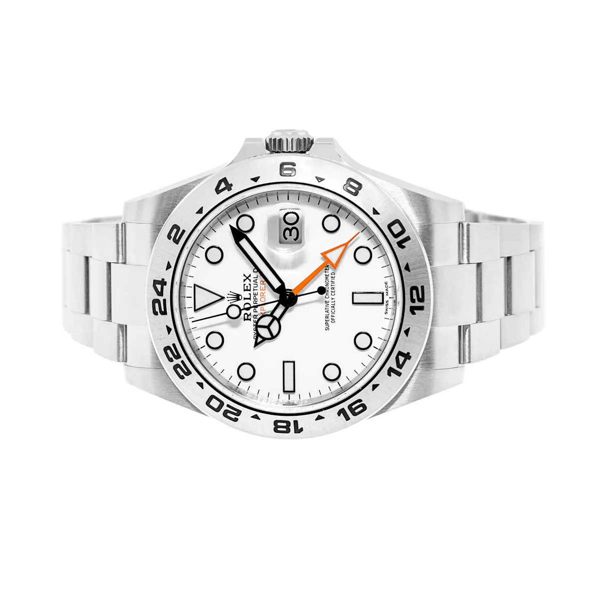 Rolex Explorer II 42mm Stainless Steel White Dial & Steel Bezel 226570