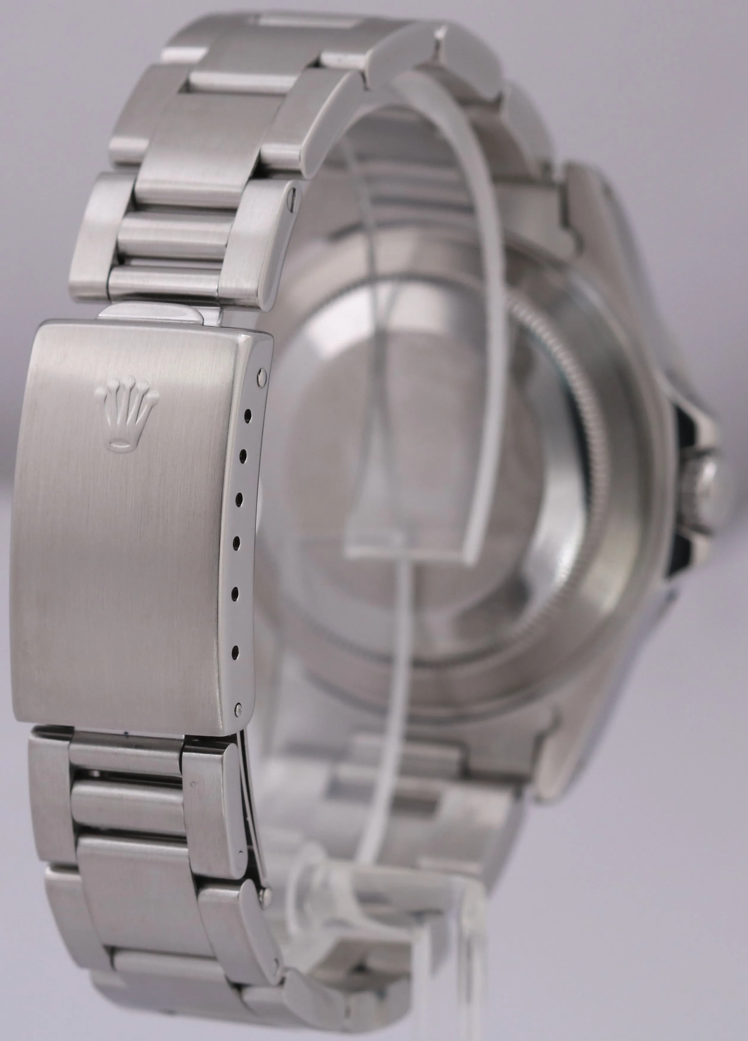 Rolex Explorer II Black Stainless Steel 40mm GMT Oyster Automatic Watch 16570