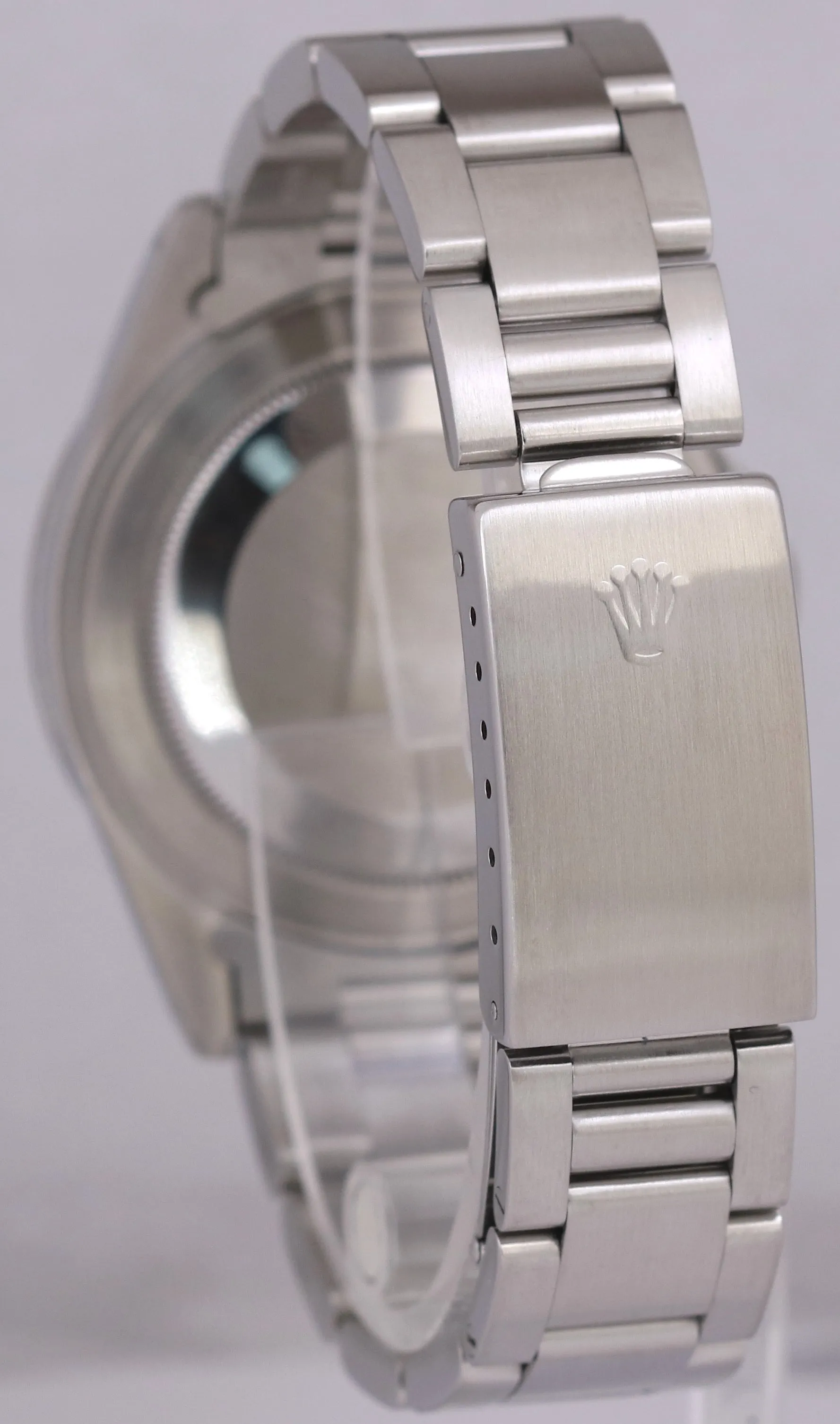 Rolex Explorer II Black Stainless Steel 40mm GMT Oyster Automatic Watch 16570