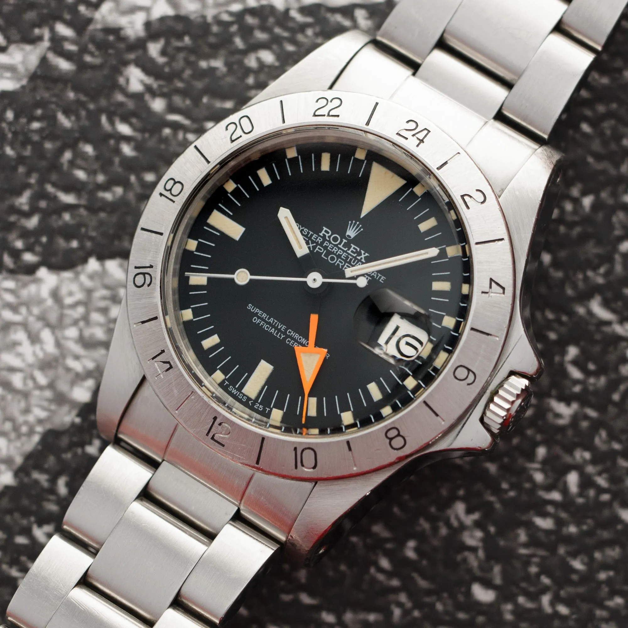 Rolex Explorer II Orange Hand Steve Mcqueen Watch, Ref. 1655