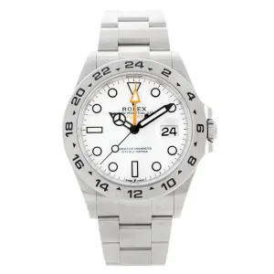 Rolex Explorer II 'Polar Explorer' Stainless Steel White Dial 226570 Full Set