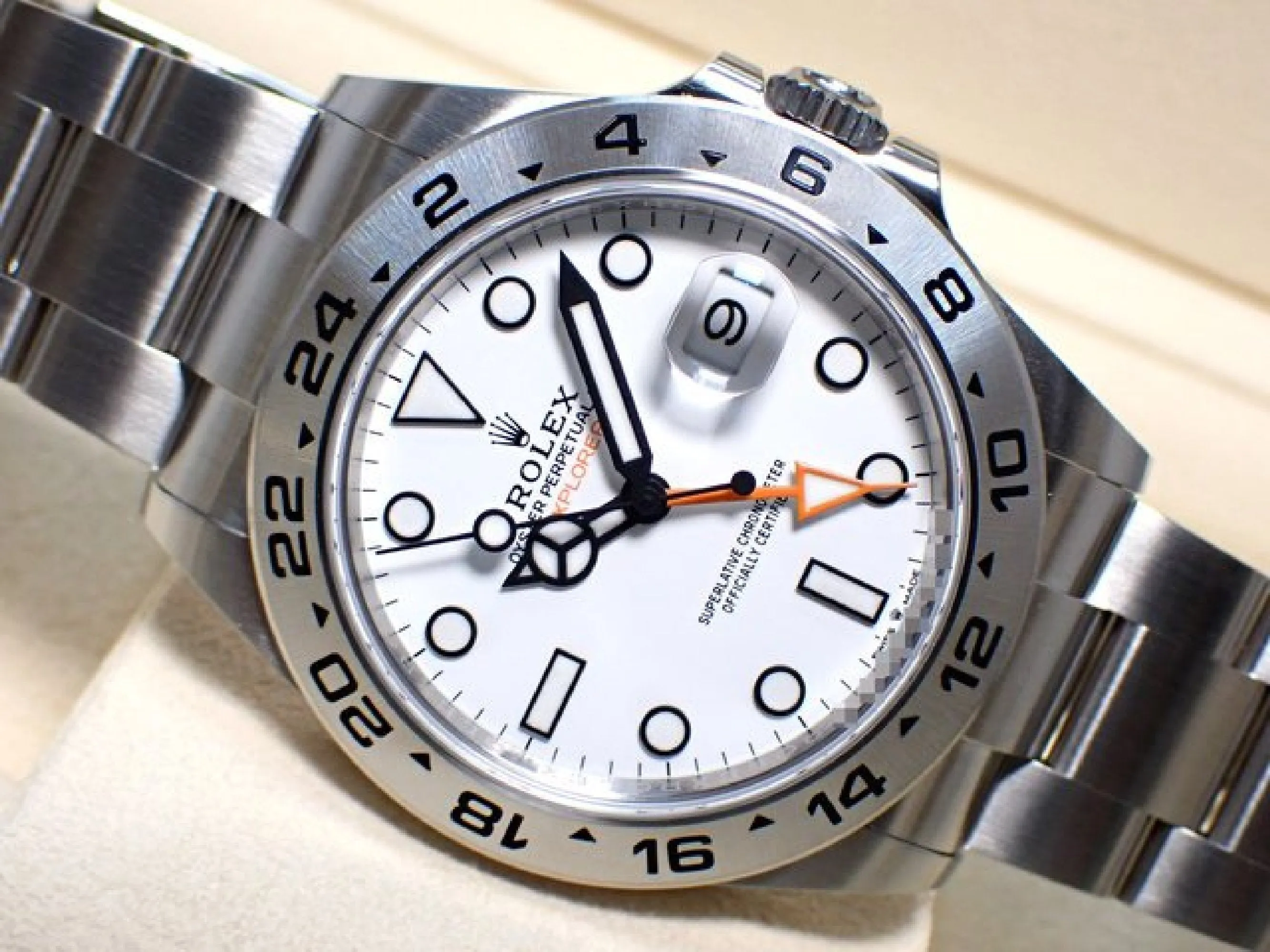 ROLEX EXPLORER II white Dial Ref.226570 Mens 182015081