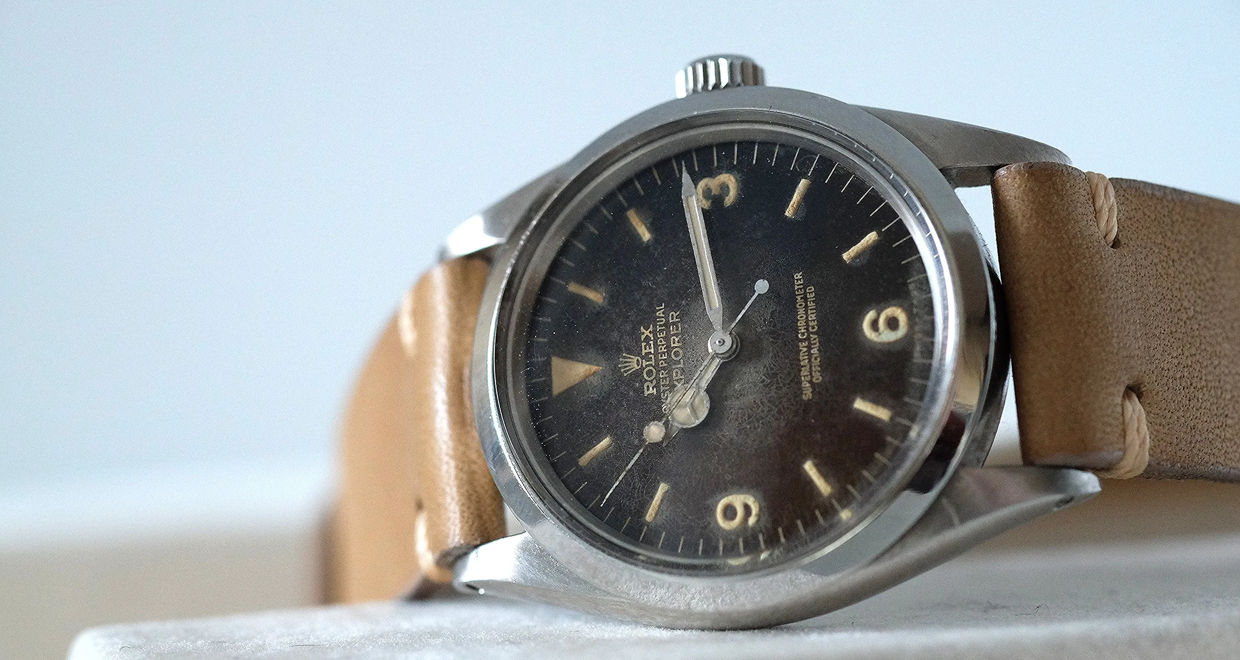 Rolex Explorer Ref. 1016 with Tropical Dial