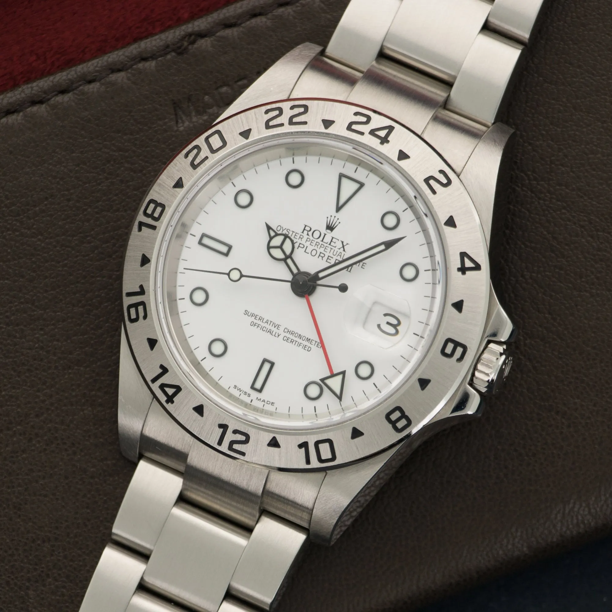 Rolex Stainless Steel Explorer II Watch Ref. 16570