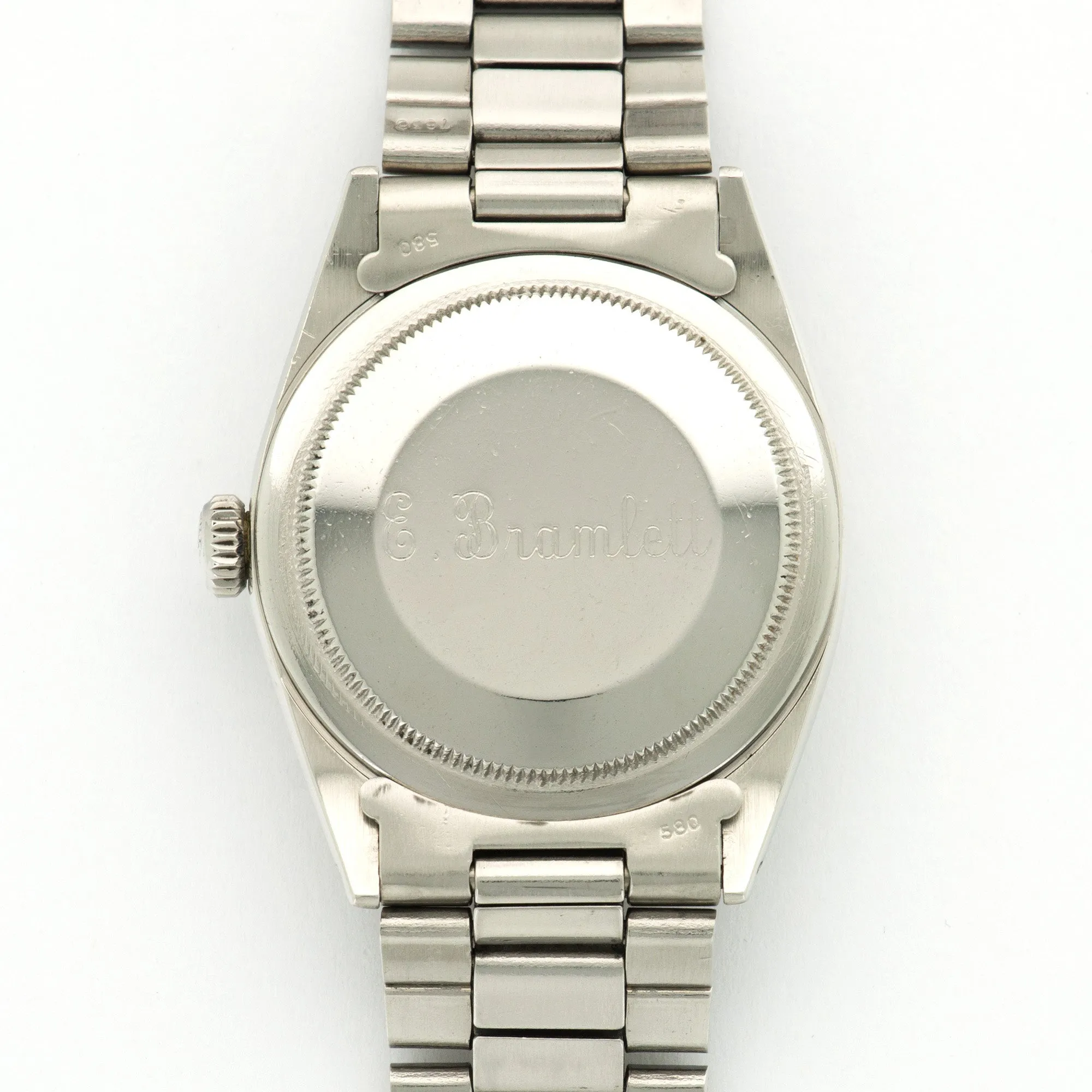 Rolex Steel Explorer Gilt Dial Watch Ref. 1016