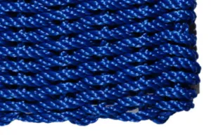 Rope Doormat - Blue Original Solid